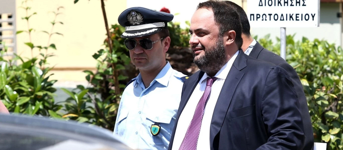 Στο Εφετείο ο Β.Μαρινάκης - Καταθέτει αυτή την ώρα για την υπόθεση των «28»